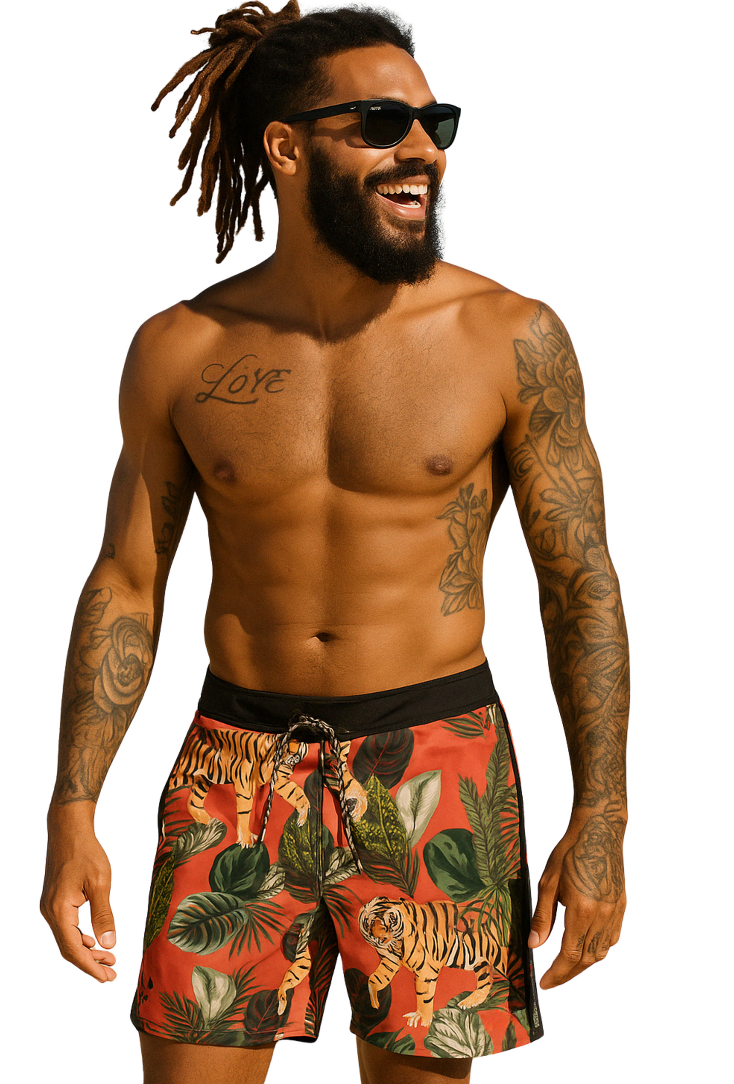 Tiger Jungle Swim Shorts