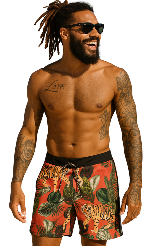 Tiger Jungle Swim Shorts
