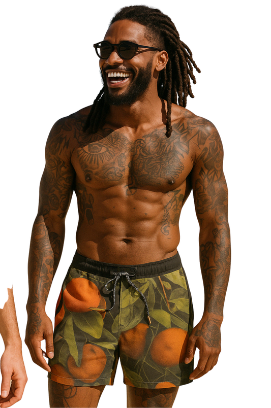 Citrus Grove Swim Shorts – Verde Edition