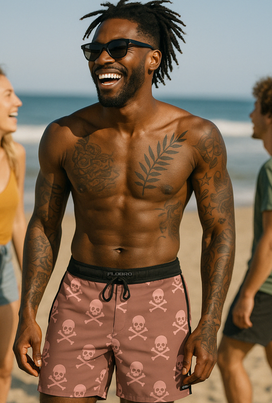 Skull & Crossbones Men’s Swim Shorts