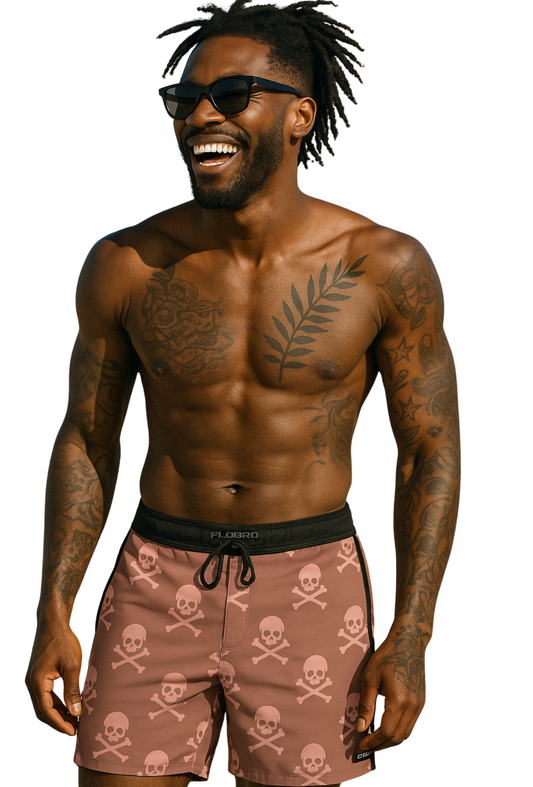 Skull & Crossbones Men’s Swim Shorts